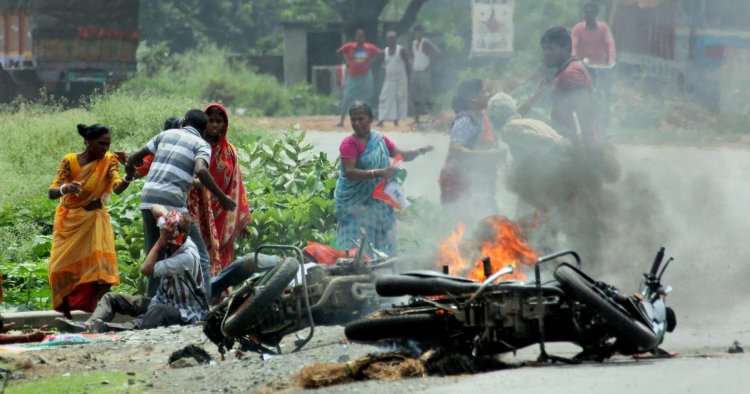 "My puppies were thrashed to death by TMC goons in the violence" - BJP candidate revealed before getting lynched to death.