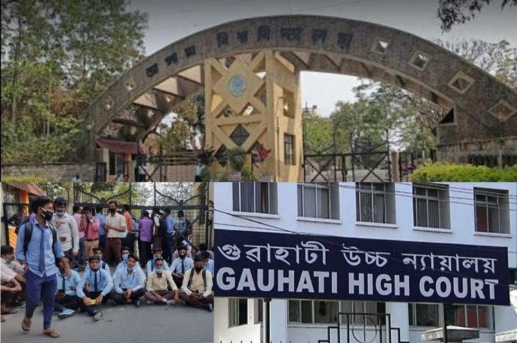 Sahil Chanda and Others vs Assam University: Non-CBCS Students of Barak Valley files Writ-Petition against Assam University in Guwahati High Court.