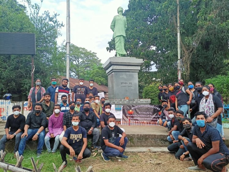 Assam: Silchar Continues to Host Student Protests Against Mizoram.