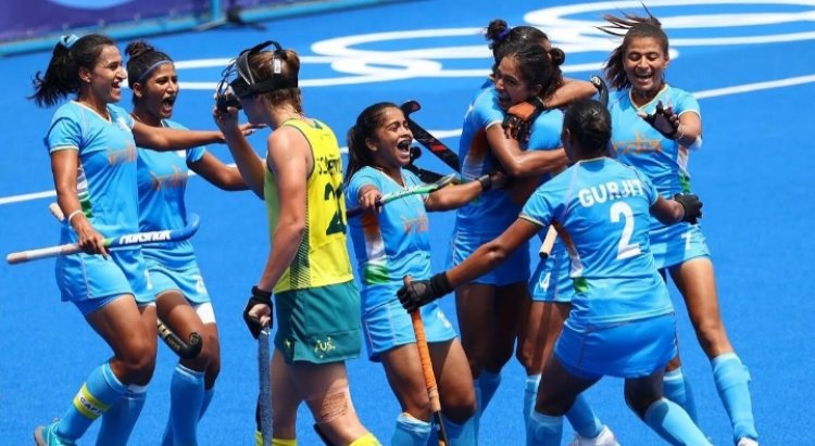 Tokyo Olympics : Indian Women's Hockey Team Enters Semi-Final, beats Australia by 1-0