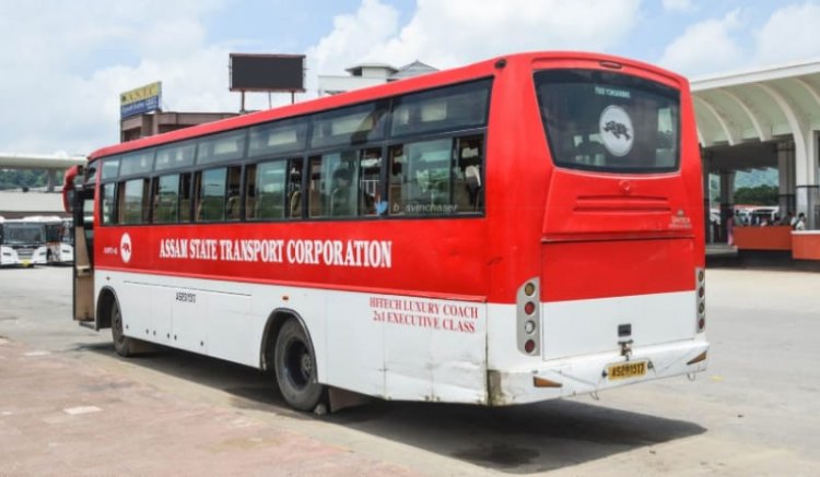 ASTC resumes bus services between silchar and Dharmanagar after decades.