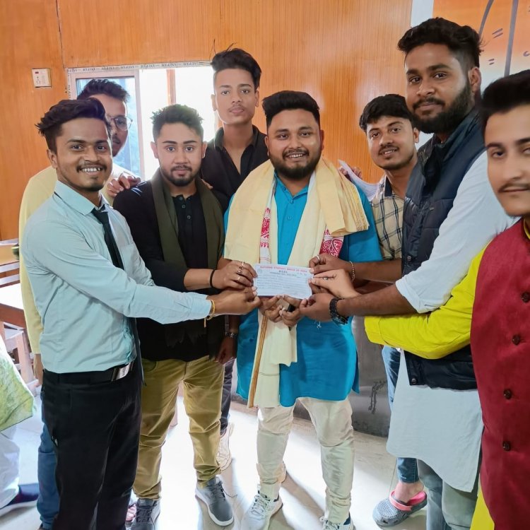 Joy Prakash Das Joins NSUI as Barak Valley's Student Leader