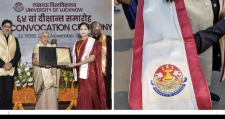 Assam University disappoints once again- Borrows convocation attire from another University for their 20th Convocation.