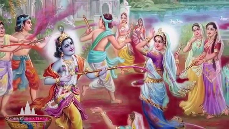 Experience the Unique and Colorful Braj ki Holi Festival: A Story Rooted in Lord Krishna's Mythology. Discover the fascinating history and traditions behind Lathmaar Holi and the use of natural colors in the Braj region.