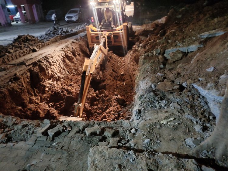 Illegal digging creates chaos among the residence of Sun City, area of Silchar. No prior notice was given by the promoter, says the residence of G7 apartment. 