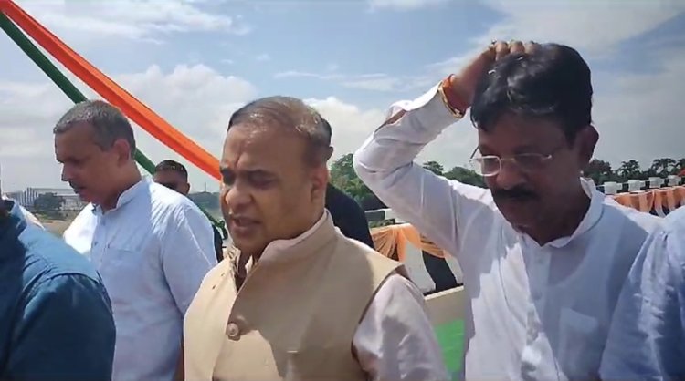 Historic day for Barak Valley: Chief Minister Dr. Himanta Bishwa Sarma inaugurates 75 Jaljivan mission project along with three paved bridges in Cachar.