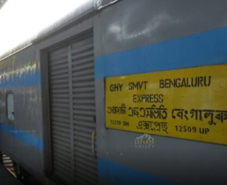 The SMVT Bengaluru Express train has commenced its journey with LHB coaches