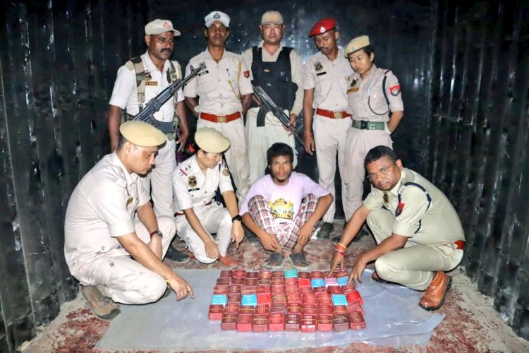 Major drug seizure at Assam- Mizoram border: Two arrested with 900gms of heroin