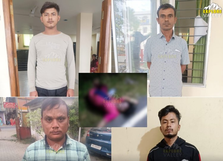 Horrific murder unveiled - Four arrested in connection with Lakhipur woman's death