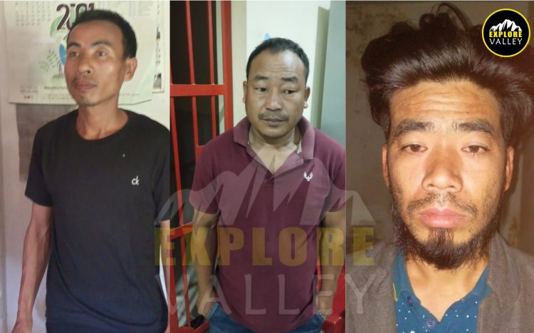 Joint operation yields success as three NNC cadres arrested in Cachar