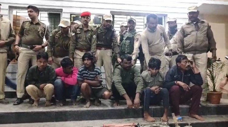 Silchar Police caught 17 thieves in one night raid; residents finally breathe a sigh of relief