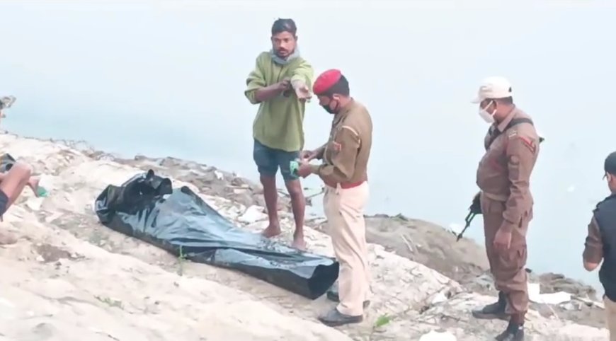 Unidentified dead body found floating in Barak River under Silchar Sadarghat bridge