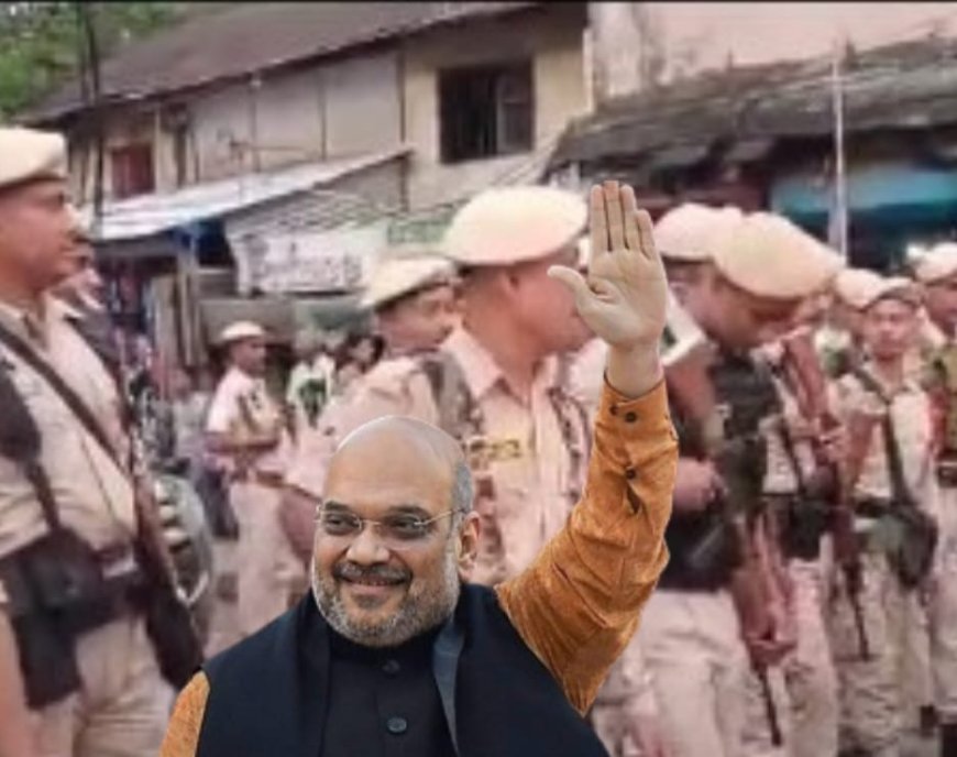 Amit Shah to hold road show in Silchar on Sunday, Cachar Police on high alert