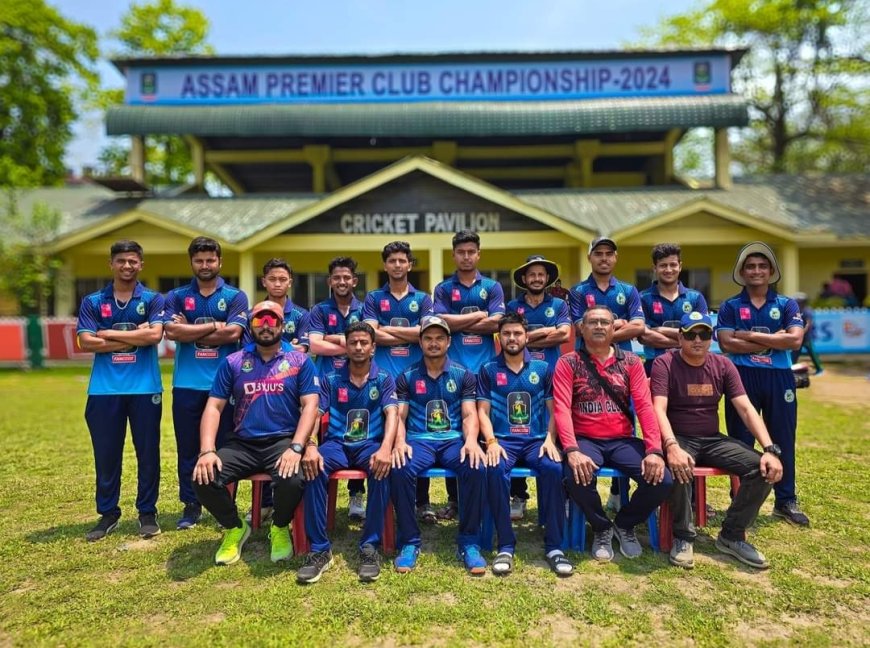 India Club of Silchar beat Saptarshi Club by 7 wickets in the final round of the Assam Premier Club Cup