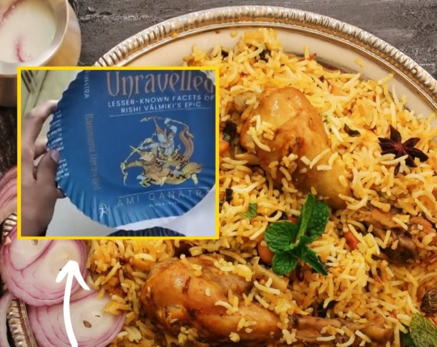 Controversial biriyani blunder: Shop owner detained for serving biryani on plates with Lord Ram's picture