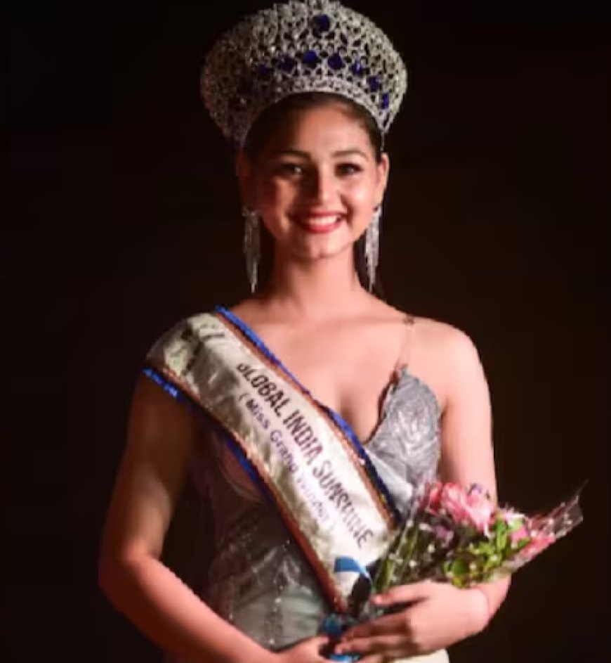 Assam's Kristina Borah wins Miss Global India Sunshine 2024
