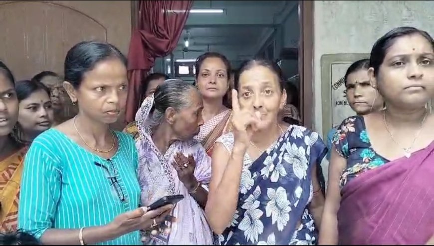 Women’s protest in Lakhipur over  year long drinking water crisis