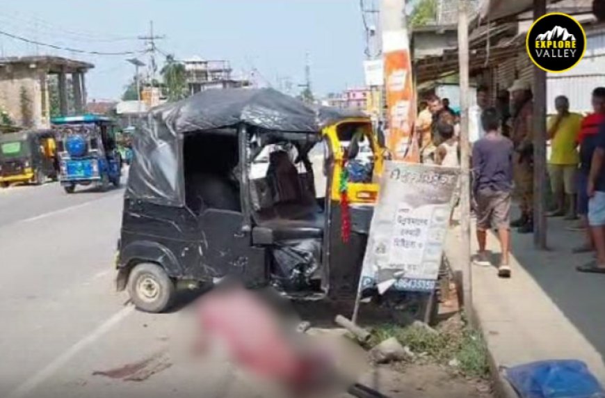 Fatal collision in Badarpur: 70-year-old man dies in auto-lorry crash