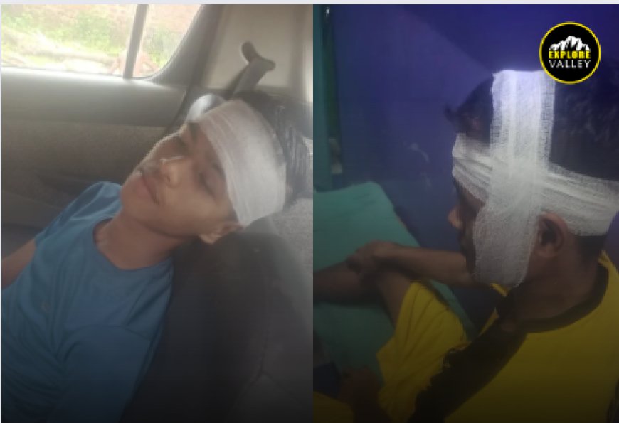 Four footballers of Kallol Sangha were injured in an accident in Silchar