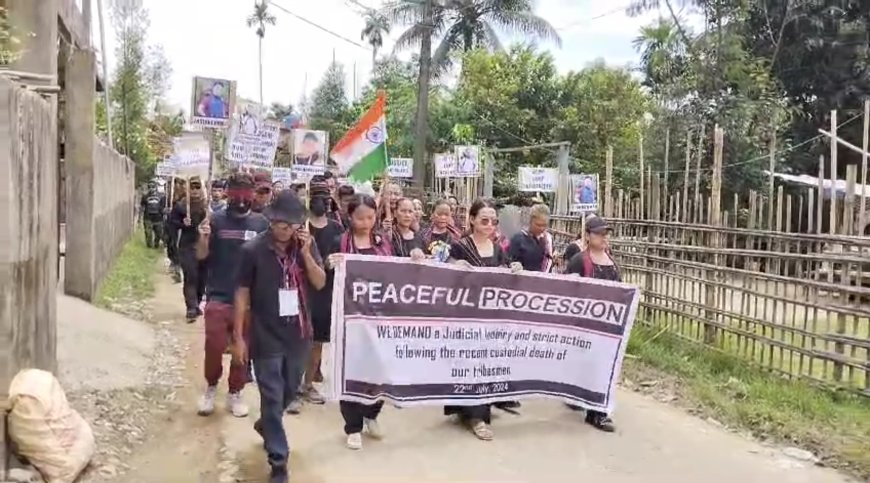 Hmar community demands justice for suspected 'Custodial Deaths' of three youths in Barak Valley