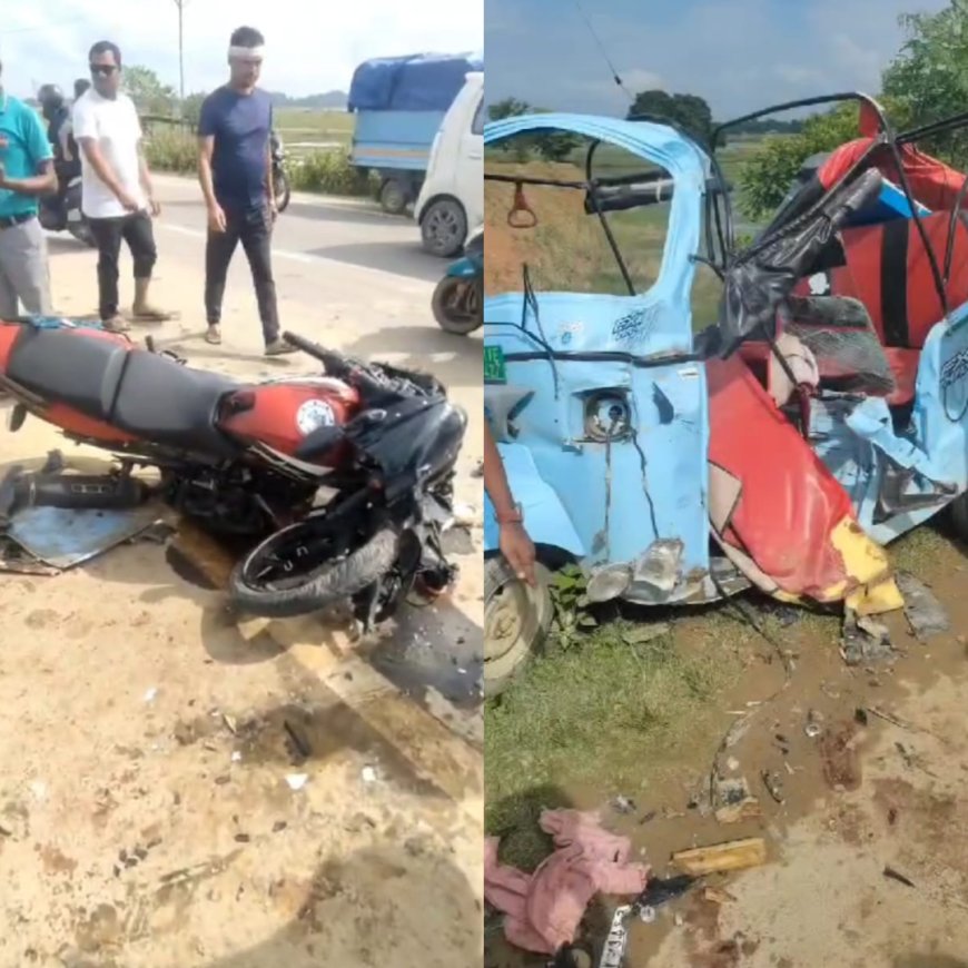 Fatal road accident at Silchar Ramnagar bypass: Four seriously injured