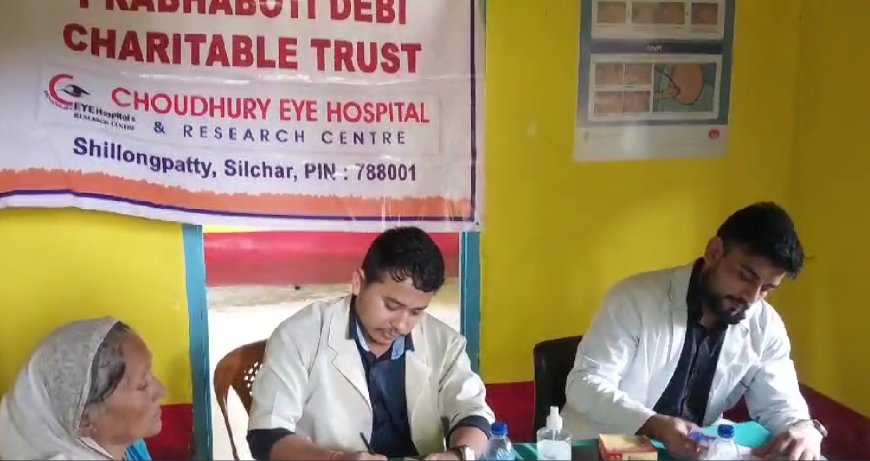 Free eye checkup camp organized in Arunabond tea garden; 33 patients diagnosed with Cataract