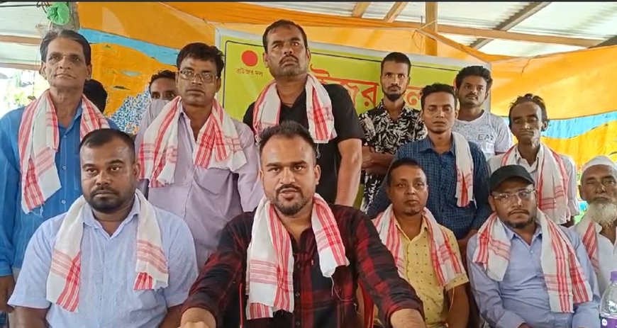 Over 100 people joined Raijor Dal in Mashughat, leaving other political parties