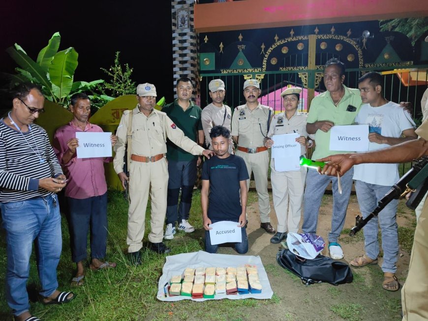 Cachar Police seize 330 grams of suspected heroin worth ₹2 crores