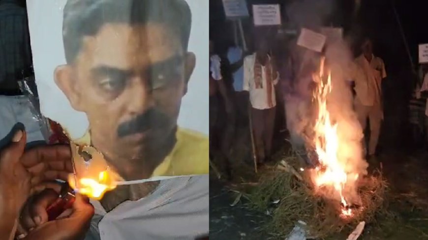 Congress protests: Abhijit Pal's effigies burned over alleged BJP ties